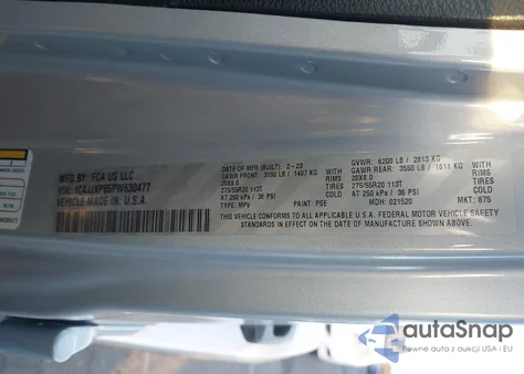 2023 Jeep Wrangler 4Xe Sahara 4X4 from USA, damaged, VIN 1C4JJXP65PW630477